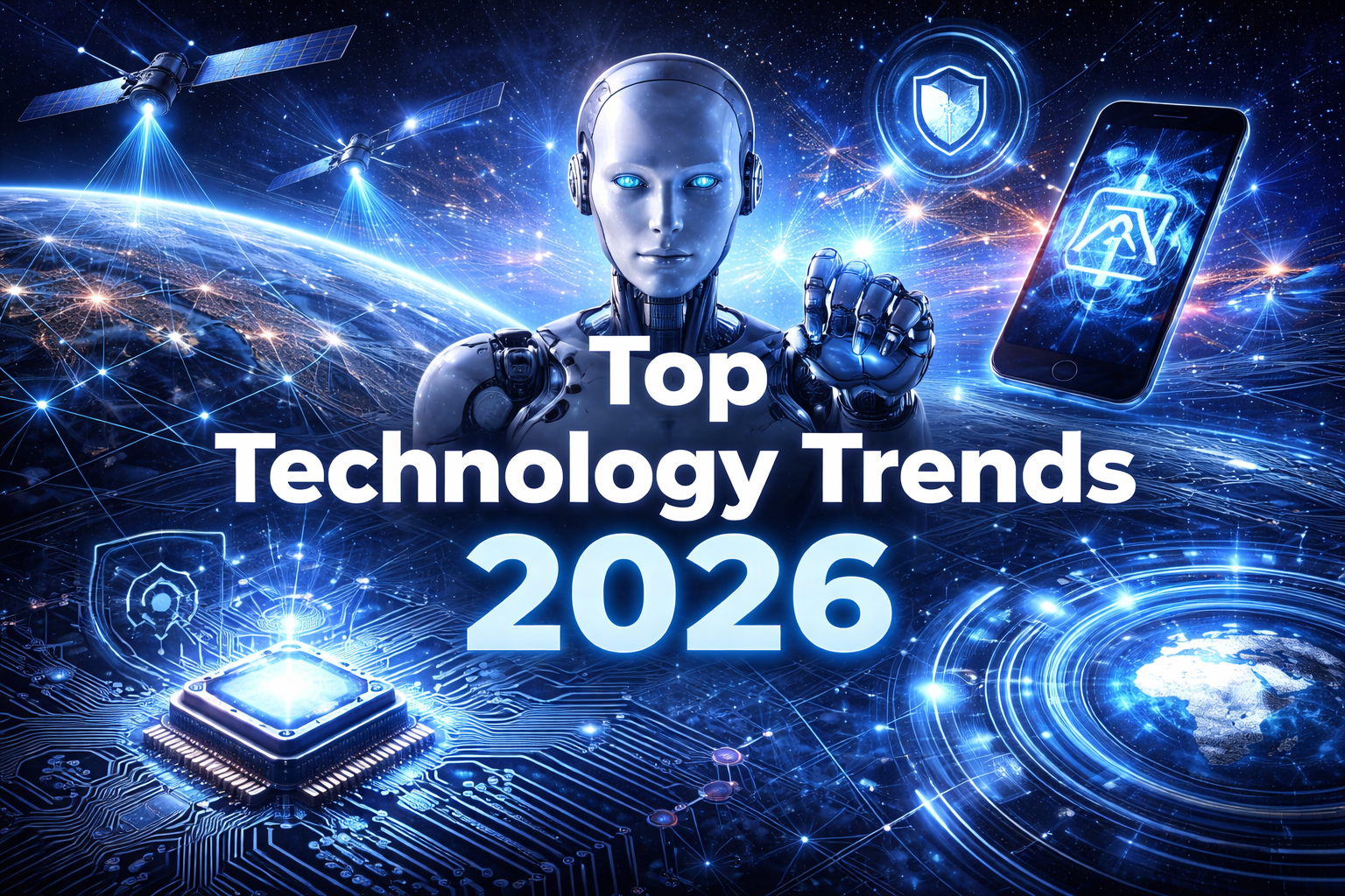 Top Technology Trends in 2026: AI, Chips, Robotics, and Cybersecurity 1 Top Technology Trends in 2026: AI, Chips, Robotics, and Cybersecurity